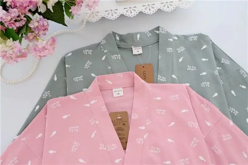 Японские пижамные комплекты с длинным рукавом 100% хлопок|Комплекты пижам| |