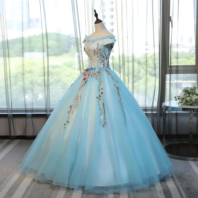 Романтические Розовые платья Quinceanera бальное платье с фатиновой юбкой милое 16 кружевное платье принцессы с цветочным рисунком, платье на выпускной, светится в течение 15 лет Vestido De 15 Anos; сезон лето