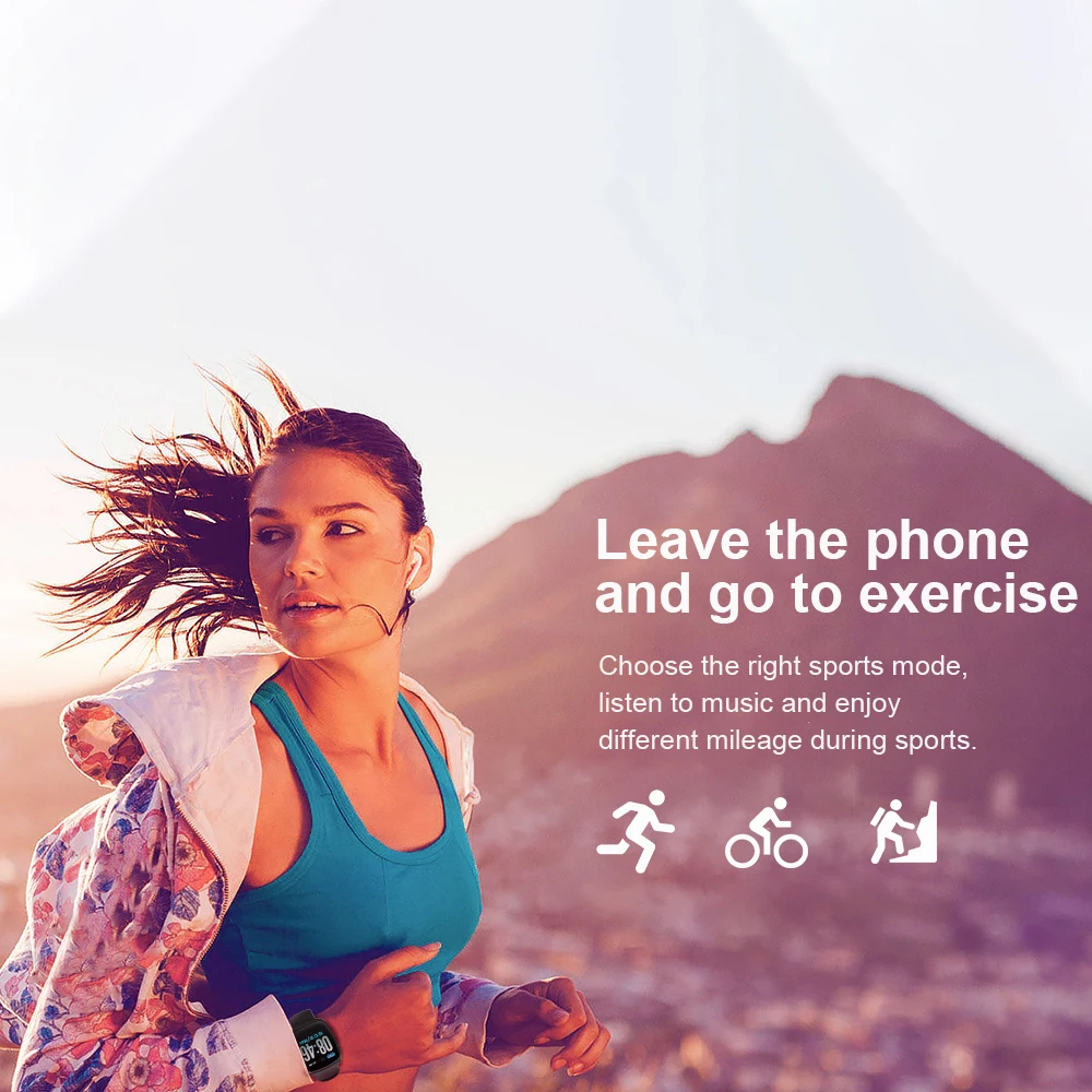 Новый браслет MAKIBES HR5 60 дней в режиме ожидания фитнес трекер SmartBand для iPhone7 Huawei HR3