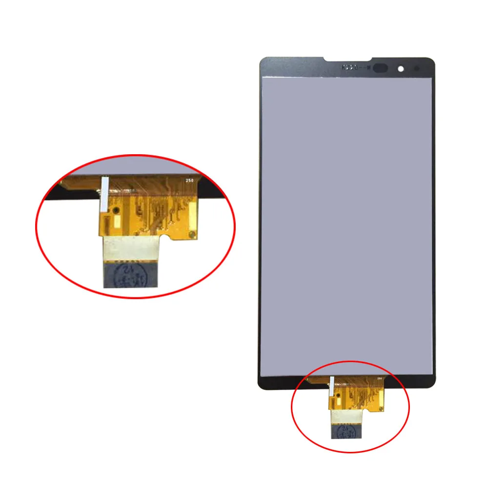 Оригинальный Для LG X power K220DS K220 ЖК дисплей с кодирующий преобразователь