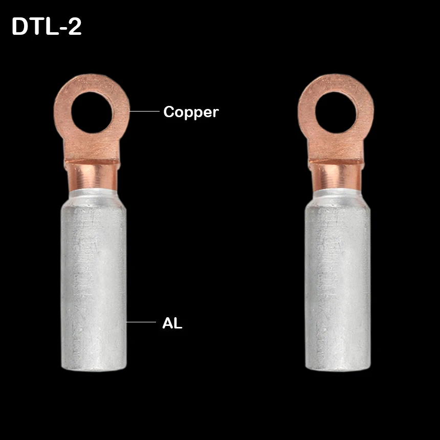 Стандартная медная алюминиевая обжимная Клемма для кабеля питания |