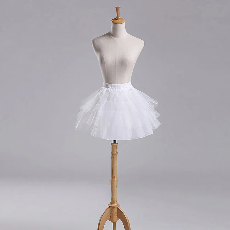 Детский 4 х слойный Белый подъюбник для девочек #6|petticoat white|petticoat petticoatpetticoat girl |