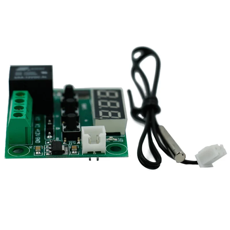 Термо контроллер W1209 10 шт./лот 12 в пост. Тока термо скидка 30%|temperature controller|thermostat