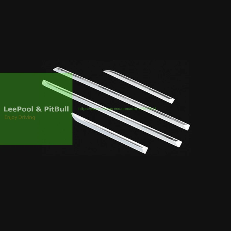 4 шт. автомобиль передний задний бампер полоски антиколлизии линейный наклейки