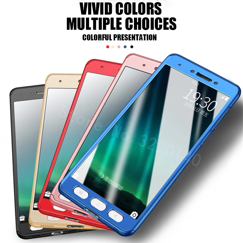 360 градусов полный чехол s для Xiaomi Redmi Note 4 4X Pro Чехол твердая задняя крышка pro 4A