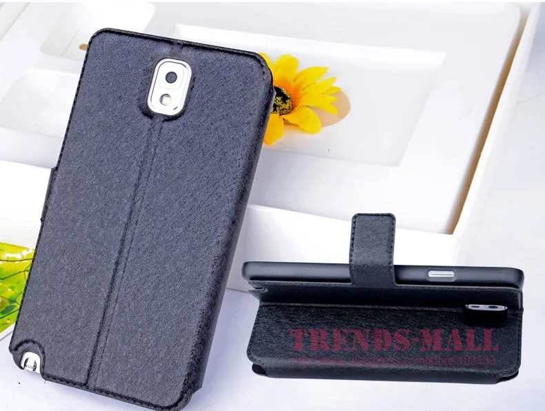 Cute Flip PU Wallet Leather Case Cover for Samsung Galaxy Note 3 + HD Screen Protector |