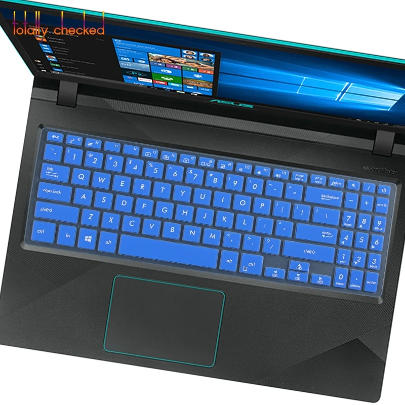 blue Обложка клавиатуры для ноутбука для Asus VivoBook 15 YX560U Y5000 X507 x507uf X507U X507UA X507UB X507UD x560ud X560 15,6 дюймов кожи - Цвет: blue