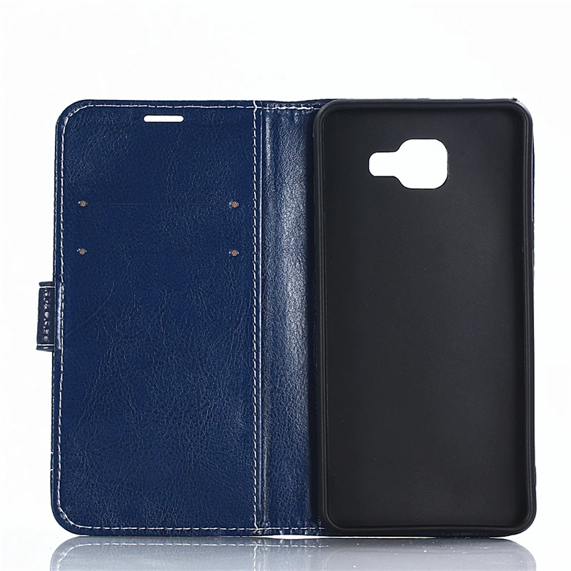 AOBABLAU Luxury Retro Flip Wallet Case For Samsung Galaxy A7 2016 A710 PU Leather Cover | Мобильные телефоны и аксессуары