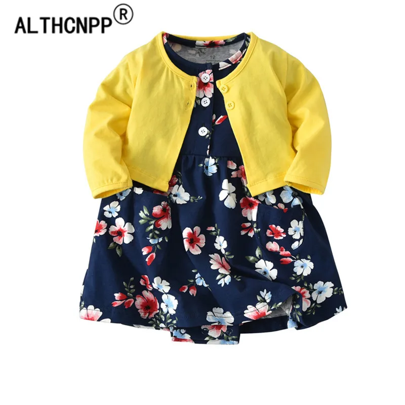 От 0 до 2 лет платье для новорожденных маленьких девочек летняя одежда малышей