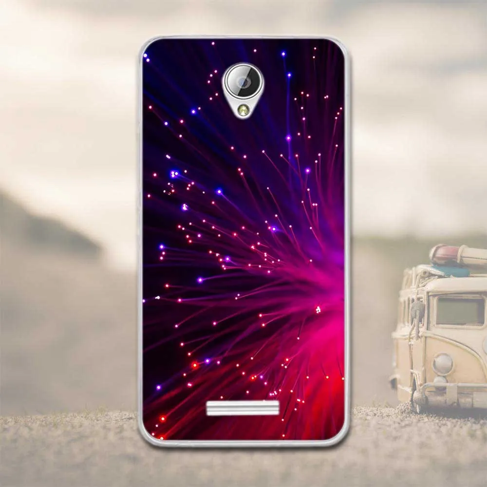 19 Роскошный рельефный 3D чехол с цветочным рисунком для lenovo A5000, мягкий силиконовый чехол для мобильного телефона с пейзажем, чехол s для lenovo A5000 A 5000, чехлы - Цвет: 19