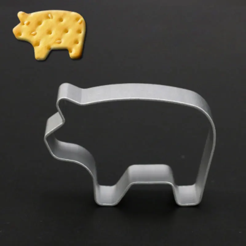 3 1 шт. металлический мультфильм 3D формочки для печенья DIY помадка украшения формы для торта, Мусса кухонные инструменты для выпечки - Цвет: 3