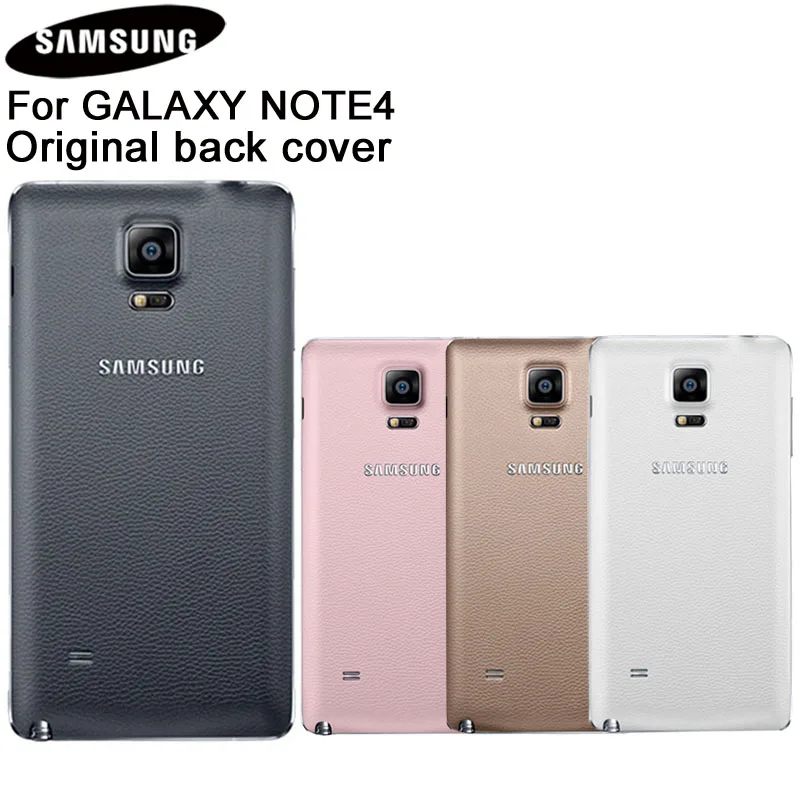 

Samsung оригинальный аккумулятор телефона задняя удобные наволочки для Samsung GALAXY NOTE 4 N9100 N910F N910H NOTE4 SM-N910K N910FQ Корпус задняя крышка