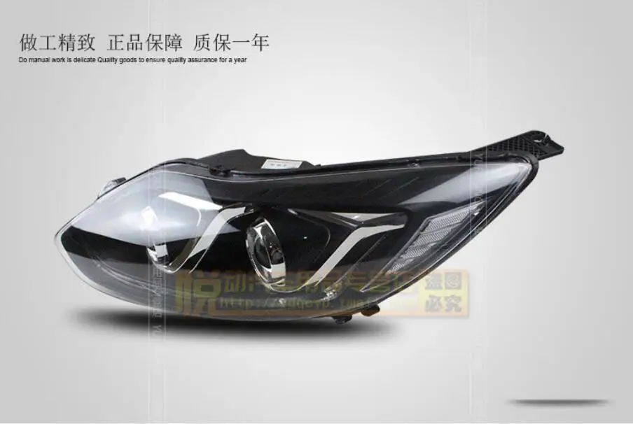 HID 2012 ~ 2014 автомобильный Стайлинг для Головной фонарь с фокусом светодиодный DRL