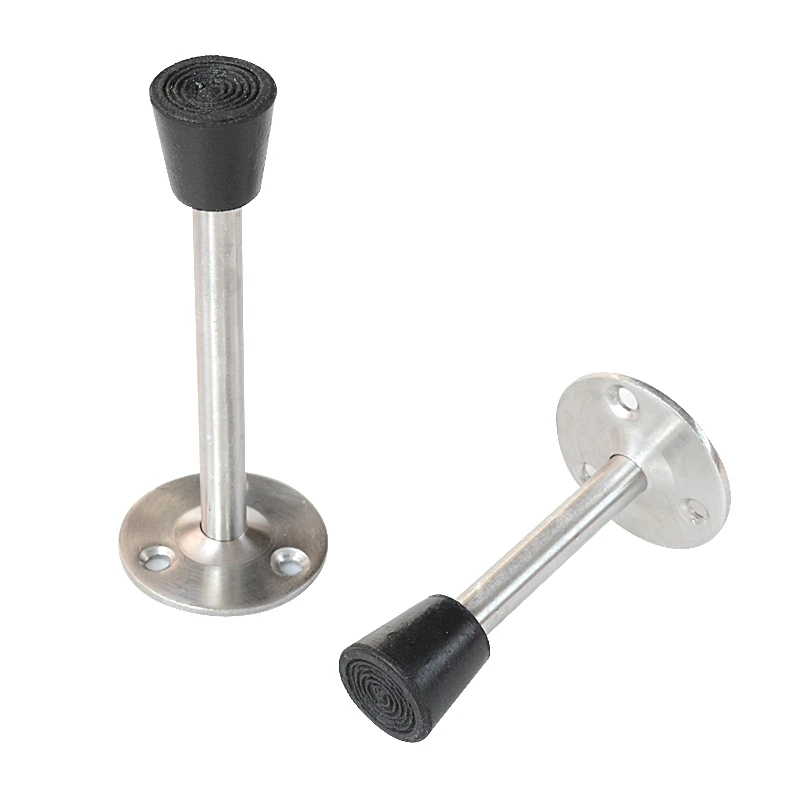 Настенный ограничитель двери из нержавеющей стали длина 50 300 мм 2 шт.|door catch|catch