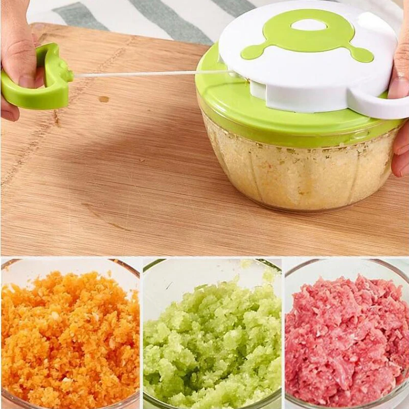 Бытовые измельчитель овощей ручной мясорубки многофункциональный Кухня резак