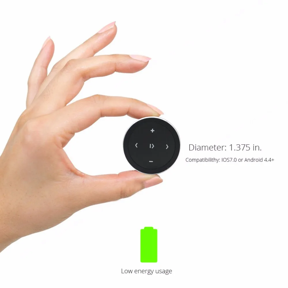 SOONHUA беспроводной Bluetooth медиа Кнопка долгий срок службы батареи умный пульт