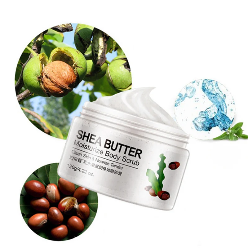 Огурец Увлажняющий скраб для тела отшелушивающий удаление омертвевшей кожи