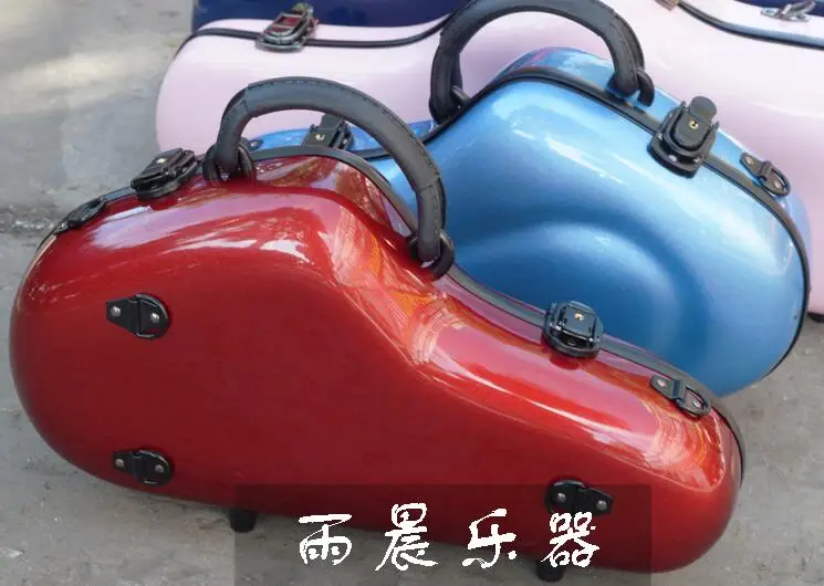 Bb сопрано маленький локоть саксофон сумка Стекло Сталь цвет рюкзак двойной плечо