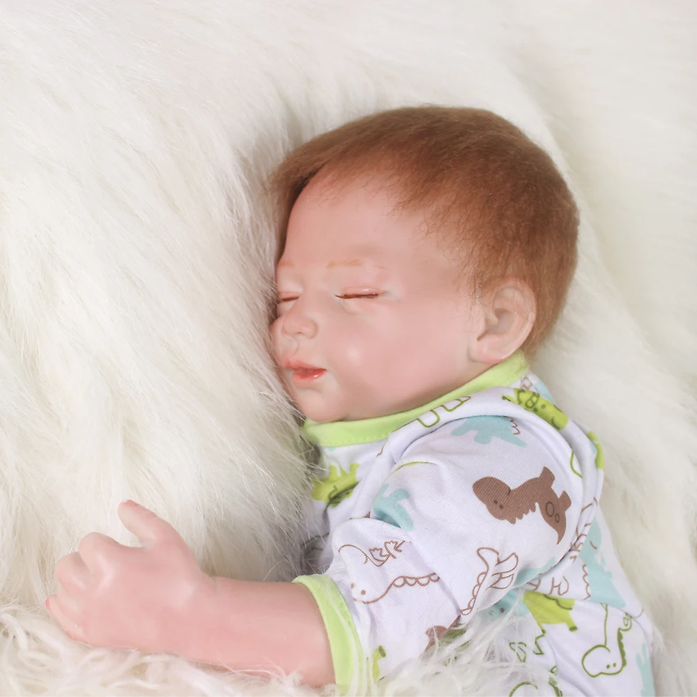 Куклы bebe Reborn 20 дюймов 50 см силиконовая кукла реборн для малышей новорожденных