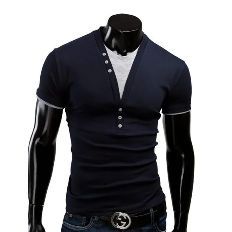 Модные мужские футболки мужская футболка больших размеров Homme летние с коротким