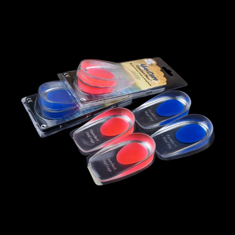 Новая мода унисекс мягкий резиновый гелевый больной пятки подкладка под пятку