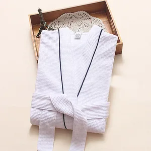 Халат-кимоно Женский вафельный хлопковый, пикантная одежда для подружки невесты, халат, осенний Халат