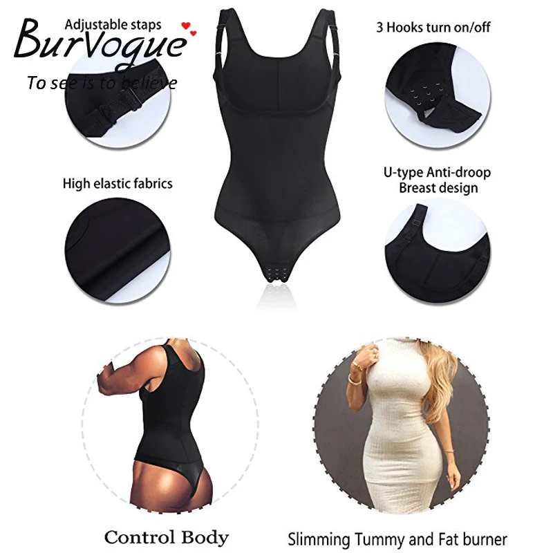 Burvogue, женское сексуальное Корректирующее белье, боди, для талии, для тренировок, для всего тела, Корректирующее белье, корсет для контроля за животом, Корректирующее белье
