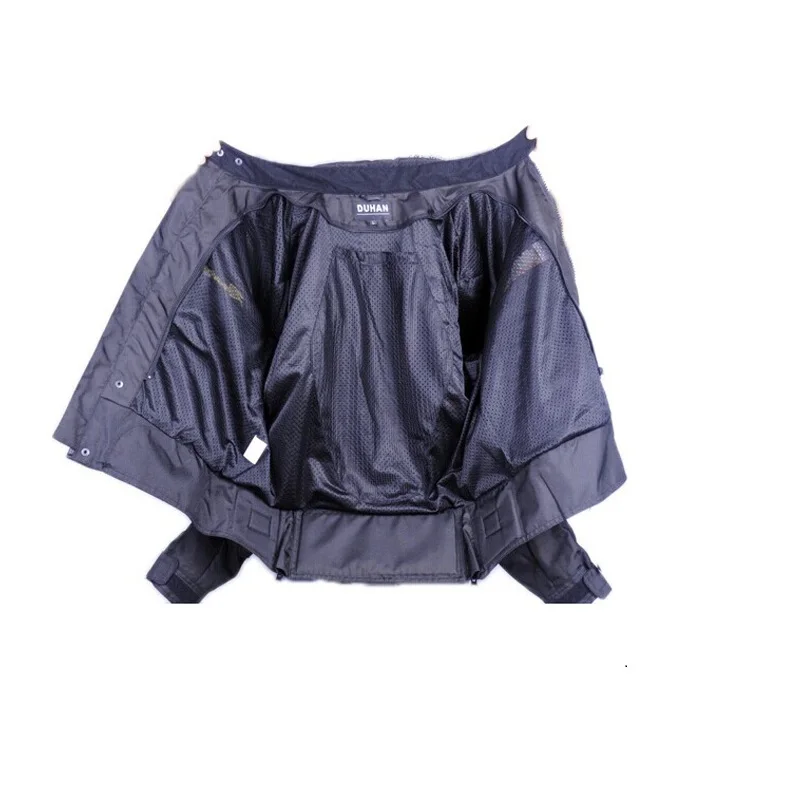 DUHAN один комплект Мотоциклетная Куртка Мото протектор мотоцикла брюки для