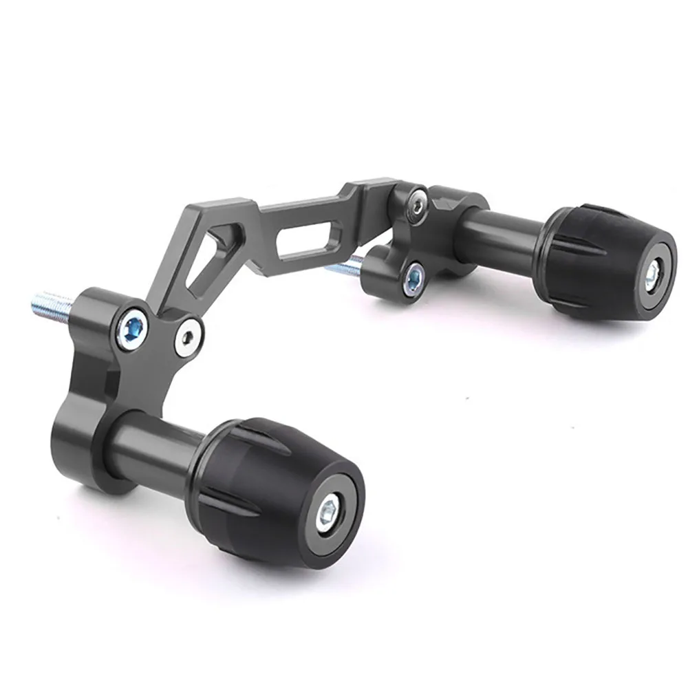 Titanium SMOK для Yamaha NVX Aerox NMAX 155 XMAX 300 Honda PCX 150 универсальный мотоцикл выхлопной трубы ползунки защита от падения мотоциклов - Цвет: Titanium