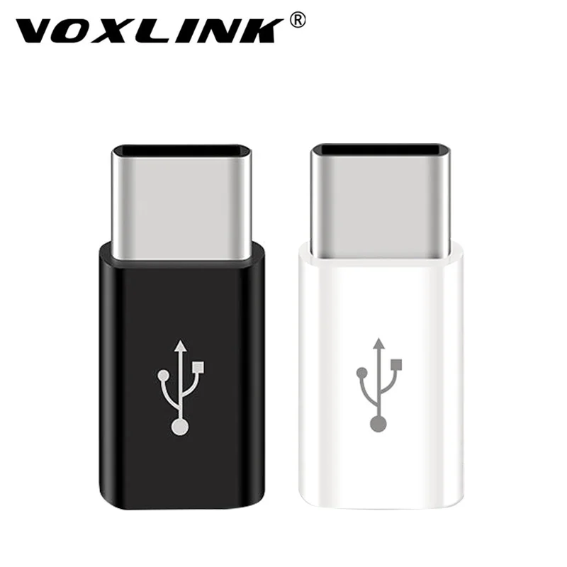 Адаптер VOXLINK с Micro Usb папа на Type-c usb Type c конвертер адаптер для зарядного устройства
