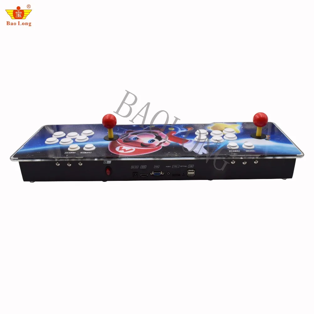 BAOLONG Box 6S + 1388/2020/2260 в 1 Игровая приставка для ТВ ПК PS3 монитор Поддержка HDMI VGA USB