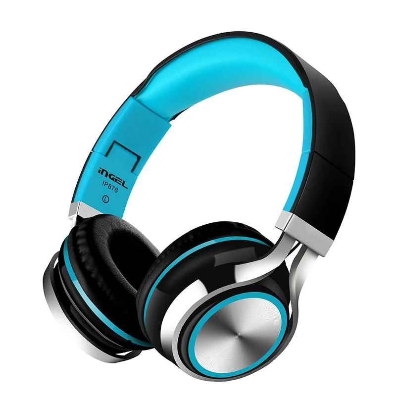 Aibesser mp3 долговечный bluetooth наушники Универсальный Складной HiFi super clear музыка для
