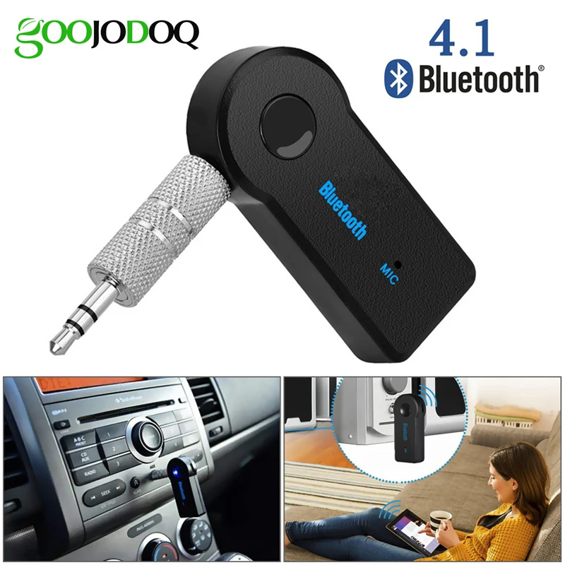 Bluetooth беспроводной для автомобиля музыкальный аудио стерео 3 5 мм приемник
