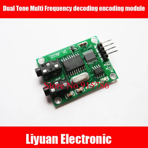 Двухтоновый многочастотный модуль декодирования/звуковой генератор DTMF/модуль