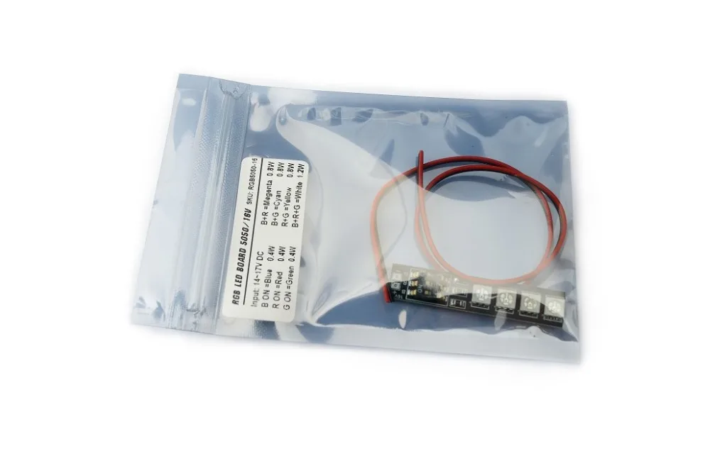 Matek RGB LED 16V 4S lipo 7 цветов световая доска/навигационные огни для DIY квадрокоптера FPV