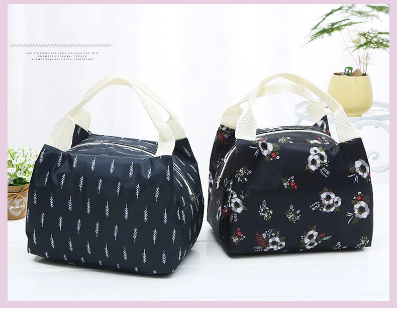 Large-Capacity Waterproof And Cold pack New Aluminum Foil insulation Bag Korean Portable lunch Bag Wholesale Price