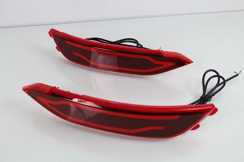 Автомобильная проблесковая 1 пара автомобильный Светодиодный отражатель