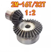 for sale 2015 12 ratio 2m 16t32t 90 degree precision gear drive bevel gear2m 16 teeth with32 teeth 2pcsset