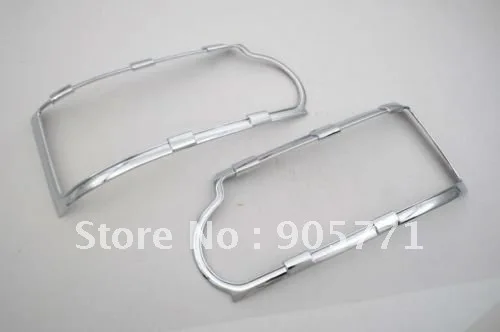 Высококачественный Хромированный налобный фонарь для Land Rover Range 2011 бесплатная