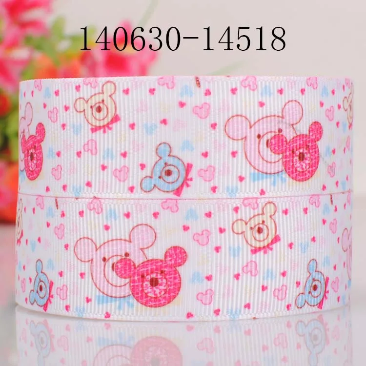 10 ярдов разные размеры милая лента с рисунком медведя из мультфильма|Ленты для