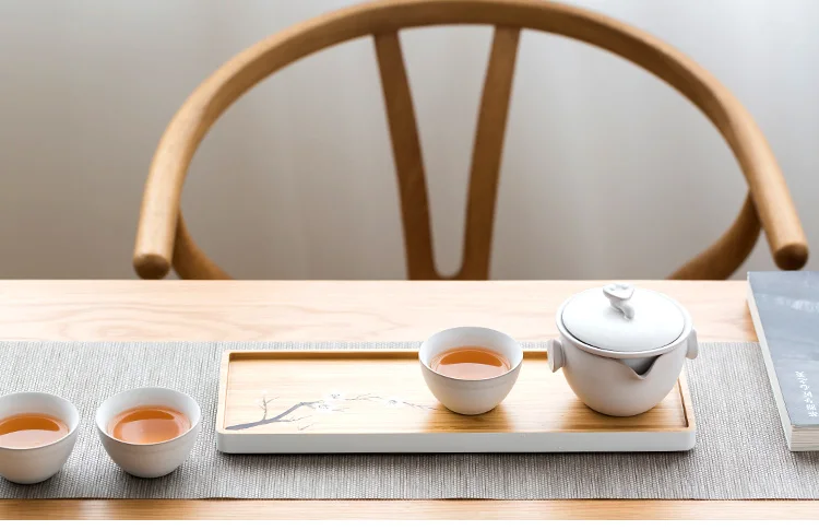 TANGPIN bamboo tea trays natural bamboo tea board kung fu tea tray table serving accessories