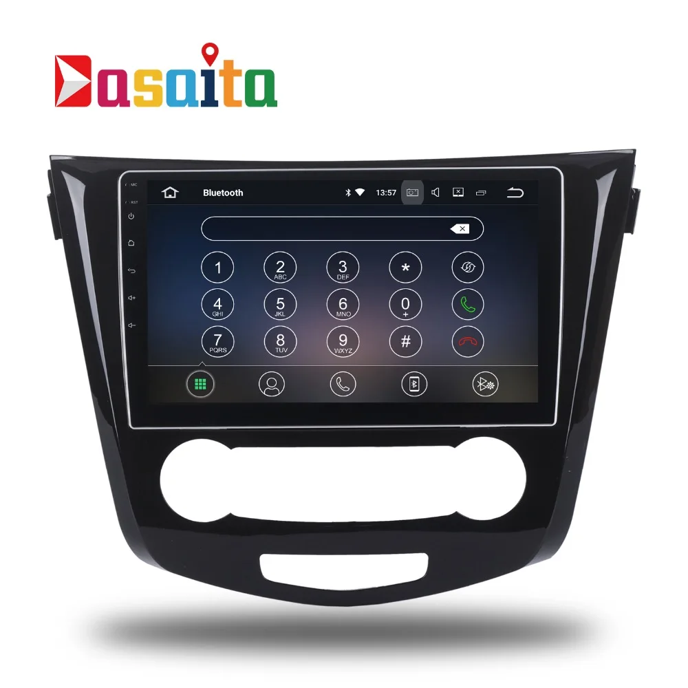 Автомобиль 2 DIN Android 7.1.1 GPS Navi для Nissan Qashqai 2014 + X Trail Авторадио навигации головное