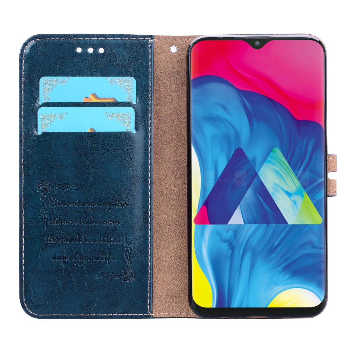 Качественный кожаный чехол бумажник для телефона Samsung Galaxy A10 SM A105F/DS A105F A10S A107F/DS