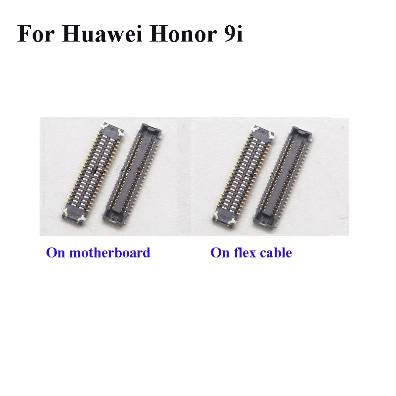ЖК-дисплей для Huawei Honor 9i, 2 шт., FPC Разъем для логики Honor 9i на материнской плате
