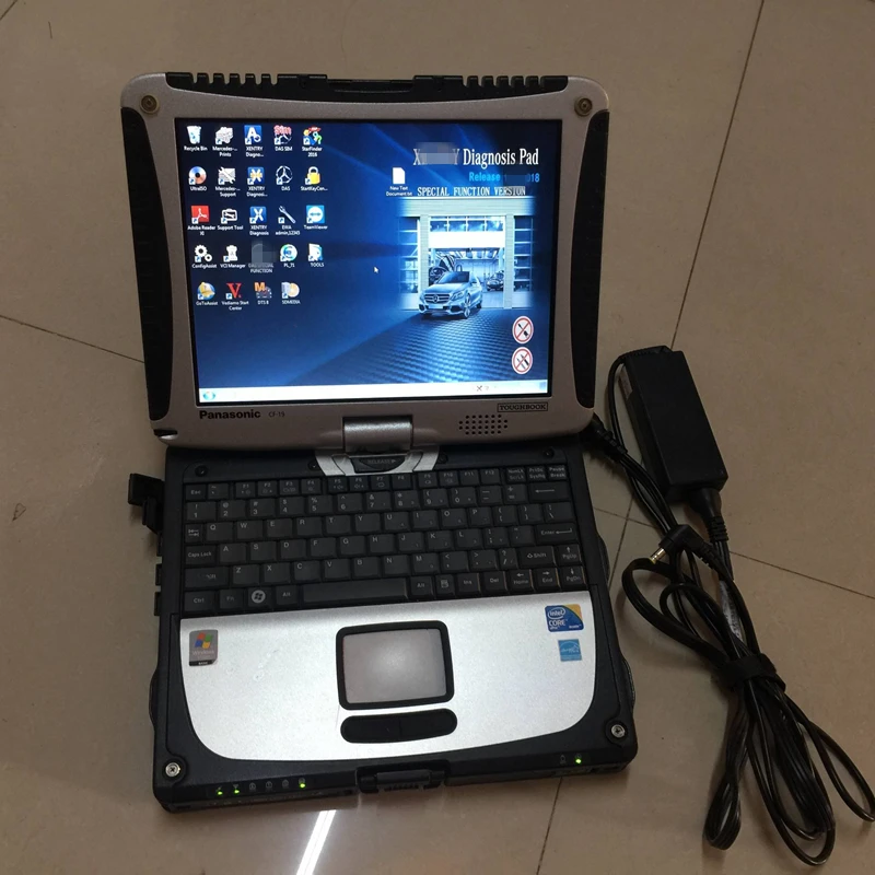 Newest software 2020.09 360 SSD with EPC XE-TRY MB Star C5 SD Connect diagnostic tool mb star c5 scanner I5 CF19 Laptop | Автомобили и