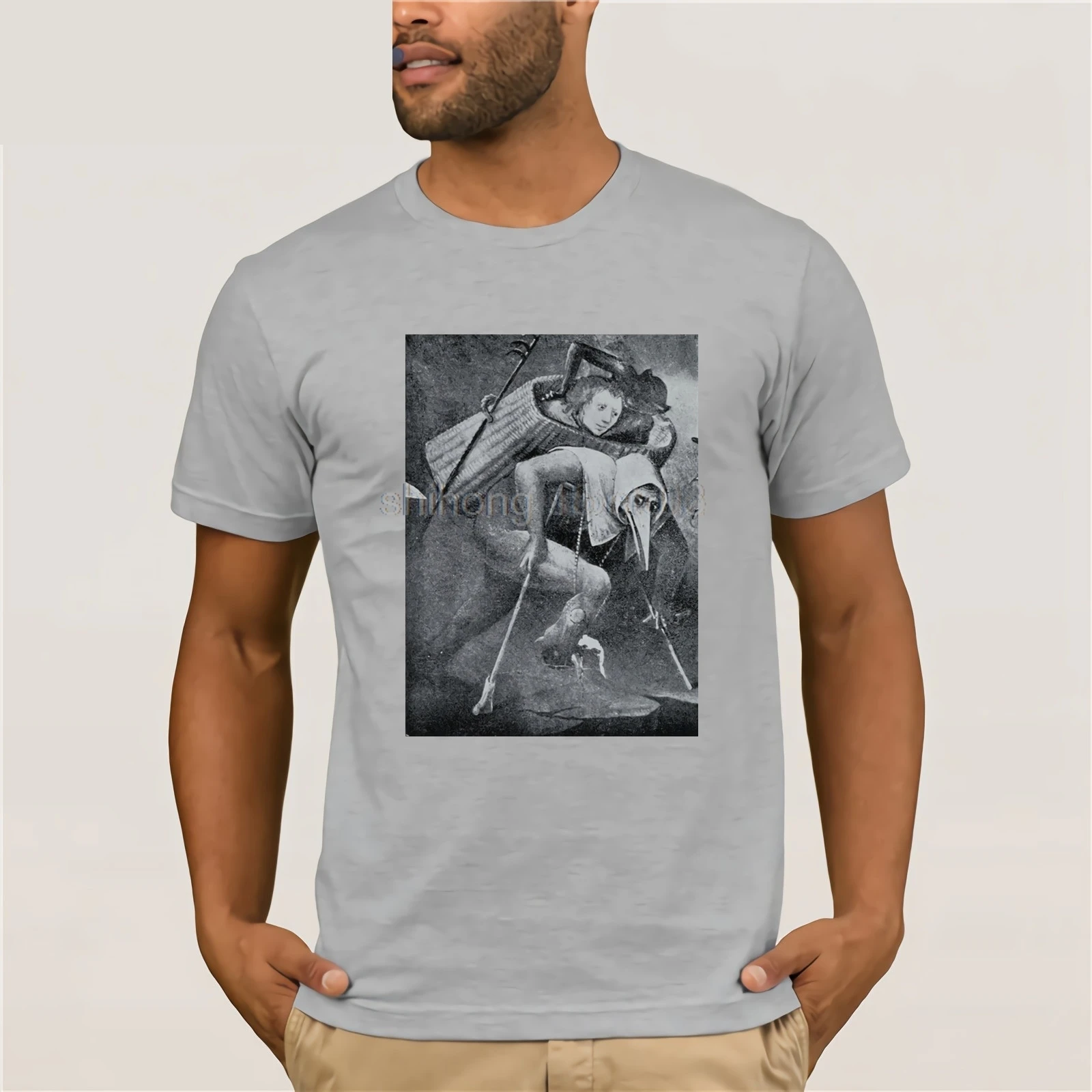 Свободные черные мужские футболки Homme Футболки Hieronymus последние судейские для
