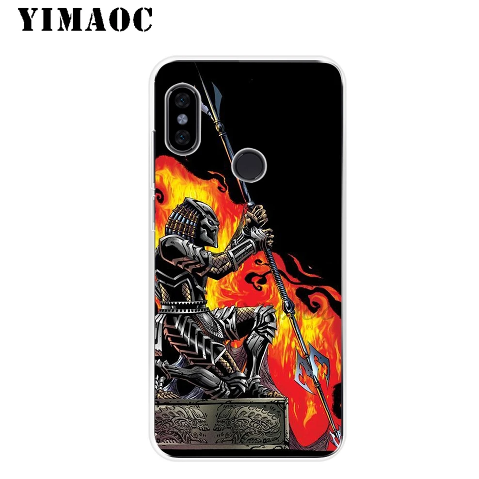 Мягкий силиконовый чехол YIMAOC Xenomorph Aliens predator для Xiaomi Redmi 6 6A 5A 5 S2 Puls Note 8 7 4X4 4A Pro Go |