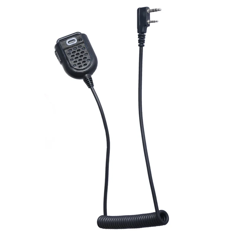 

2 Pin K Type Mini PTT Mic Speaker Microphone for KENWOOD TK2107 TK3107 Baofeng UV-5R UV-5RE Plus UV-S9 BF-888S Walkie Talkie