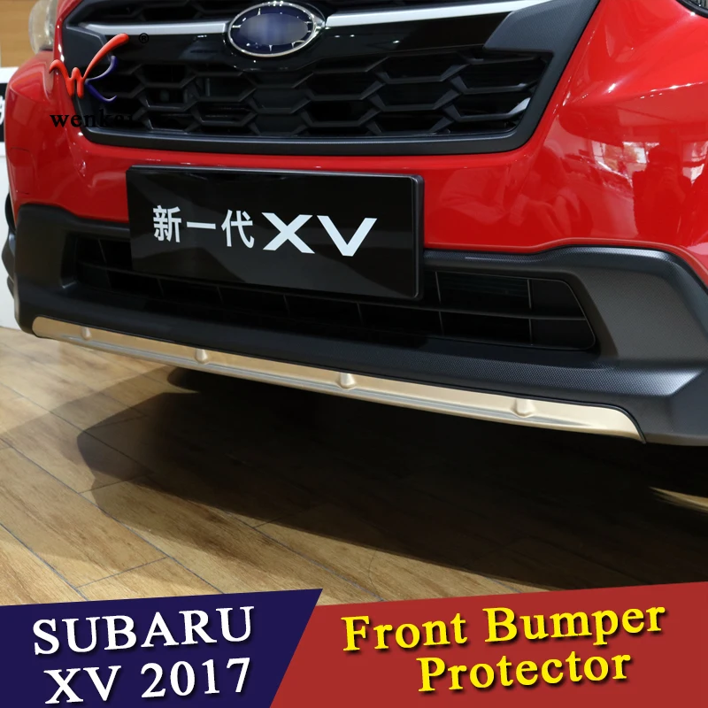 WK защитная накладка на передний бампер из нержавеющей стали для SUBARU XV GT3 GT7 2017 2018 304