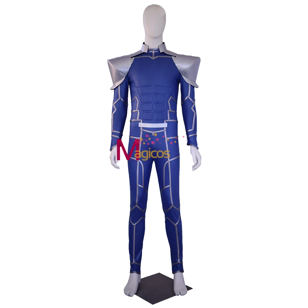 Аниме Fate/Stay Night Lancer Косплей Костюм Cu Chulainn Хэллоуин Взрослые высококачественные